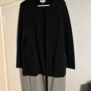 Calvin Klein Black and White Blazer